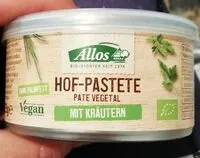 Mängden socker i Hof-pastete paté vegetal