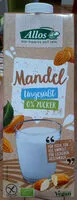 Mängden socker i Mandeldrink Ungesüßt
