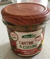 Mängden socker i Tartine & Cuisine, tomate cerise + roquette