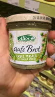 Mängden socker i aufs Brot: Erbse Masala