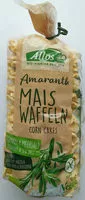 Mängden socker i Galettes Maïs Amarante Au Romarin & Sel Marin Bio - - Allos