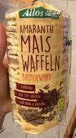 Mängden socker i Allos Amaranth-mais-waffeln