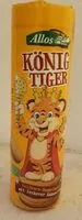 Mängden socker i König Tiger
