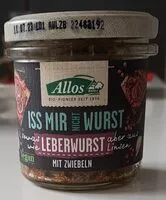Mängden socker i Pflanzlicher Brotaufstrich mit roten Linsen, Würzung nach Leberwurst-Art