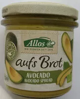 Mängden socker i Pflanzlicher Brotaufstrich mit Avocado