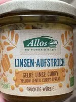 Mängden socker i Linsenaufstrich curry