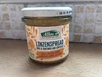 Mängden socker i Pâte à tartiner aux lentilles