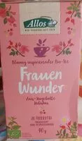 Mängden socker i Bio Kräutertee Frauen Wunder