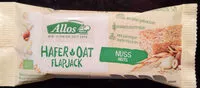 Mängden socker i Hafer Flapjack Nuss