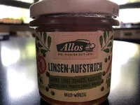 Mängden socker i Linsen Aufstrich Tomate Karotte