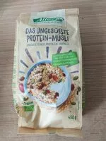 Mängden socker i Das Ungesüßte Protein-Müsli