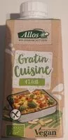 Mängden socker i Gratin Cuisine 4% Fett