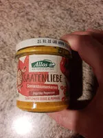 Mängden socker i Saatenliebe Paprika Peperoni