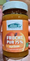 Mängden socker i Frucht pur 75% Aprikose