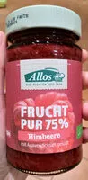 Mängden socker i Frucht Pur 75% Himbeere