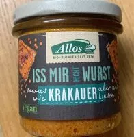 Mängden socker i Pflanzlicher Brotaufstrich mit roten Linden, Würzung nach Krakauer-Art