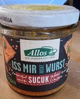 Mängden socker i Pflanzlicher Brotaufstrich mit roten Linden, Würzung nach Sucuk-Art