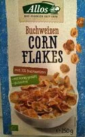 Mängden socker i Buchweizen Corn Flakes