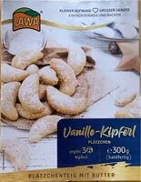 Mängden socker i Vanille-Kipferl - Plätzchen