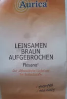 Mängden socker i Leinsamen Braun Aufgebrochen