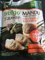 Mängden socker i CJ Bibigo Mandu Pork & Vegetable Gyoza Dumpling