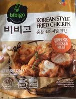 Mängden socker i Korean style fried chicken