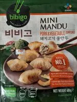 Mängden socker i MINI MANDU Pork & vegetables