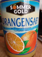 Mängden socker i Sommer Gold Orangensaft