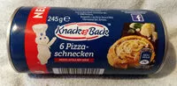 Mängden socker i 6 Pizza-schnecken