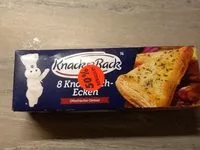 Mängden socker i Knack & Back 8 Knoblauchecken