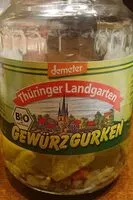 Mängden socker i Gewürzgurken