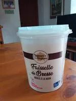 Mängden socker i Faisselle de WBresse