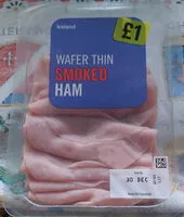Mängden socker i Wafer Thin Smoked Ham