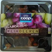 Mängden socker i Getrocknete Weinbeeren hell & dunkel