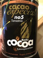 Mängden socker i cacao especial
