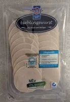 Mängden socker i Bayerische Gelbwurst