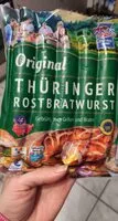 Mängden socker i Rostbratwurst Thüringer