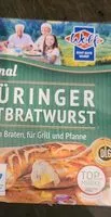 Mängden socker i Thüringer rostbratwurst