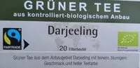 Mängden socker i Grüner Tee Darjeeling