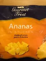 Mängden socker i Ananas gefroren