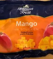 Mängden socker i Mango gefroren