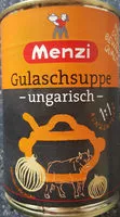 Mängden socker i Gulaschsuppe ungarisch