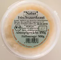 Mängden socker i Natur Frischsauerkraut