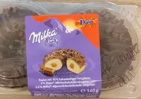 Mängden socker i milka&daim donuts