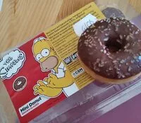 Mängden socker i Mini donut recouvert d'un glaçage au cacao