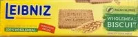 Mängden socker i Leibniz biscuits with 100% wholemeal