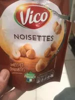 Mängden socker i Noisettes