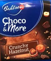 Mängden socker i Bahslen Choco & More Crunchy Hazelnut