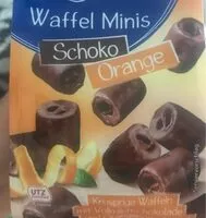 Mängden socker i Waffel minis Schoko orange