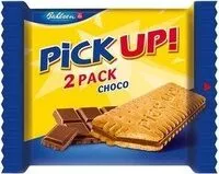 Mängden socker i Pick Up chocolat au lait x2